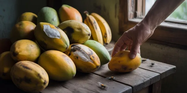 Arti Mimpi Makan Buah Busuk