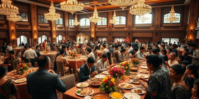 Arti Mimpi Makan di Hajatan: Tafsir, Makna, dan Penjelasan Lengkap