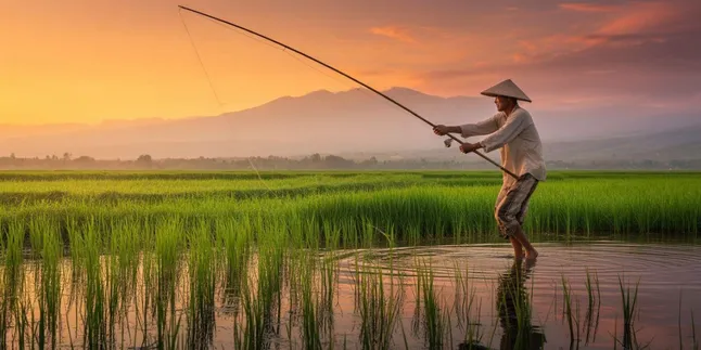 Arti Mimpi Mancing Ikan di Sawah: Pertanda Keberuntungan dan Rezeki