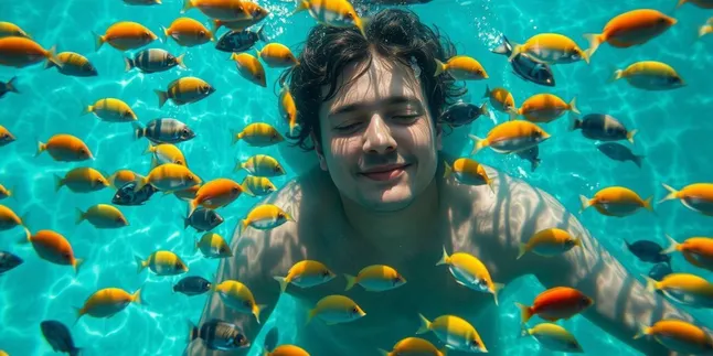 Arti Mimpi Mandi di Air yang Banyak Ikannya: Makna dan Tafsir Lengkap