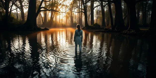 Arti Mimpi Mandi di Kolam Air Keruh: Tafsir dan Makna Spiritualnya