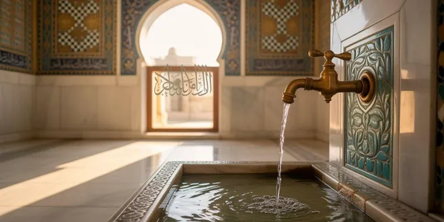 Arti Mimpi Mandi di Tempat Wudhu Masjid: Makna dan Tafsir Lengkap