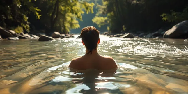 Arti Mimpi Mandi Telanjang di Sungai: Makna dan Tafsir Lengkap