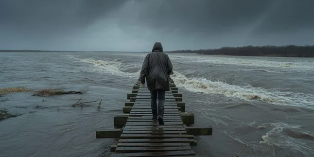 Arti Mimpi Melewati Jembatan di Atas Sungai yang Banjir: Makna dan Tafsir Lengkap