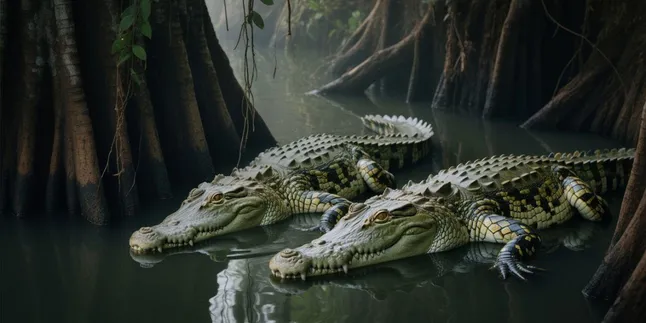 Arti Mimpi Melihat 2 Ekor Buaya: Tafsir dan Makna Lengkap