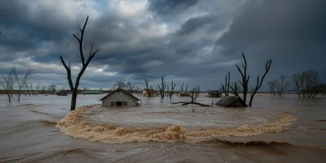 Arti Mimpi Melihat Air Sungai Meluap dan Banjir: Makna Lengkap dan Tafsir Mendalam