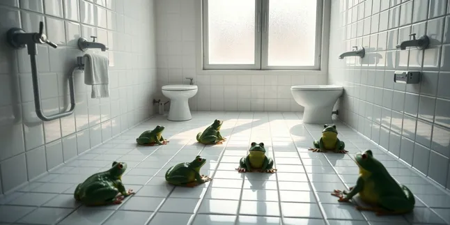 Arti Mimpi Melihat Banyak Katak di Kamar Mandi: Tafsir dan Makna Mendalam