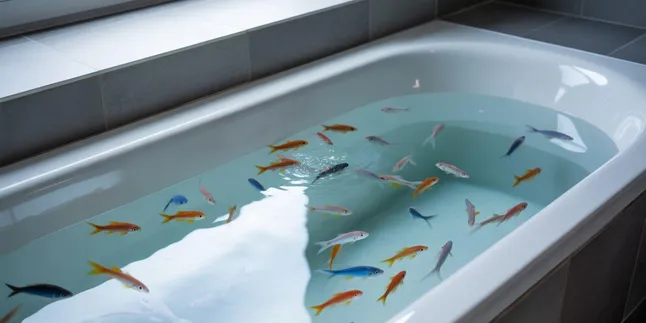 Arti Mimpi Melihat Banyak Ikan Kecil di Bak Mandi: Makna dan Tafsir Lengkap