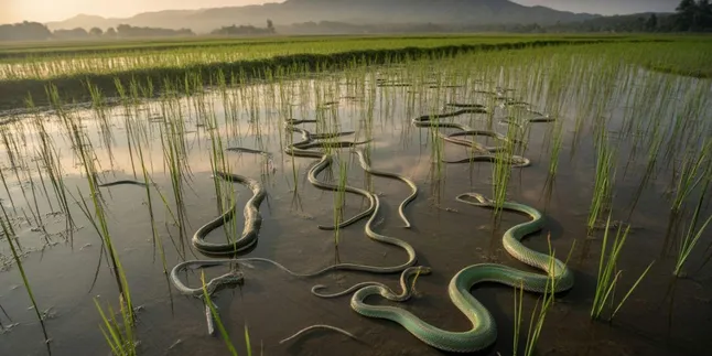 Arti Mimpi Melihat Banyak Ular di Sawah: Tafsir Lengkap dan Maknanya