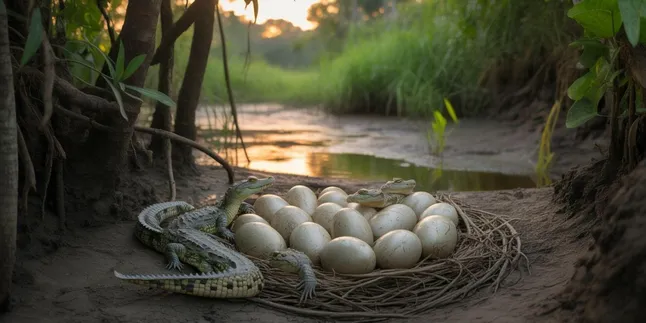 Arti Mimpi Melihat Telur Buaya Menetas: Makna dan Tafsir Lengkap