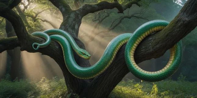 Arti Mimpi Melihat Ular Bergelantungan: Makna dan Tafsir Lengkap