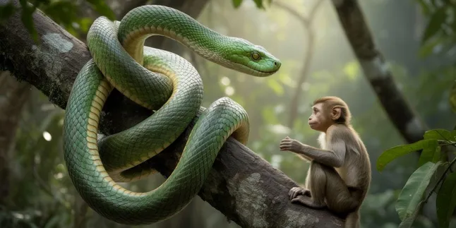 Arti Mimpi Melihat Ular dan Monyet: Tafsir Lengkap dan Maknanya