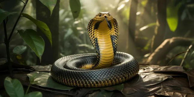 Arti Mimpi Melihat Ular King Cobra: Makna dan Tafsir Lengkap