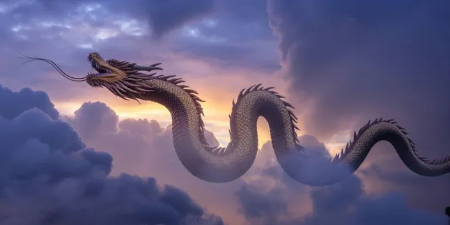 Arti Mimpi Melihat Ular Naga di Langit: Makna Spiritual dan Psikologis