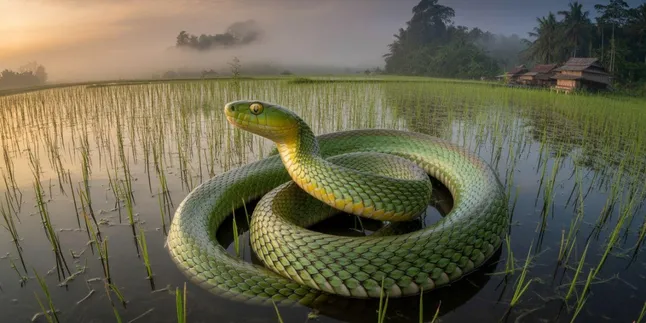 Arti Mimpi Membunuh Ular Sawah: Makna dan Tafsir Lengkap