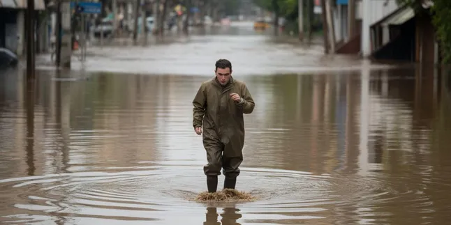 Arti Mimpi Menyeberangi Banjir Air Keruh: Makna dan Tafsir Lengkap