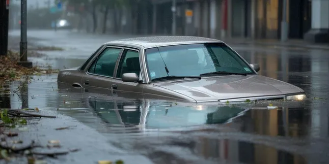 Arti Mimpi Mobil Terendam Banjir: Makna dan Tafsir Lengkap