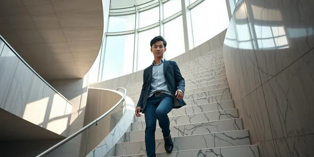 arti mimpi naik tangga tapi susah