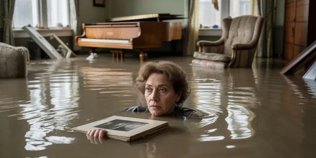 Arti Mimpi Terjebak Banjir Air Keruh: Makna dan Tafsir Lengkap