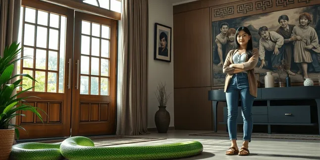 Arti Mimpi Ular Masuk Rumah Tapi Keluar Lagi Menurut Islam