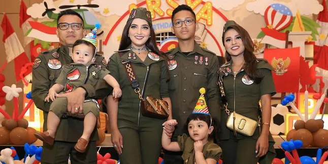 Ashanty Ultah ke-35, Aurel Hermansyah dan Azriel Persembahkan Video Super Manis