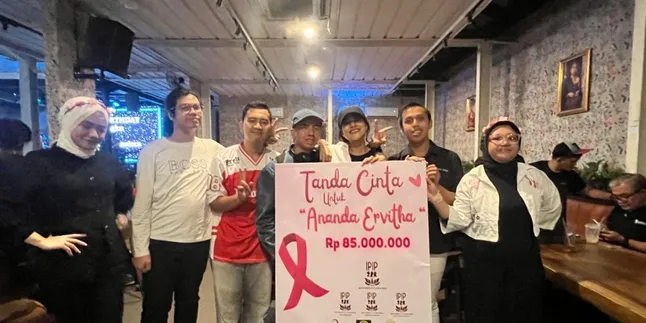 Asrilia Kumpulkan Donasi Rp85 Juta Lewat Konser Cinta untuk Bantu Ervitha Lawan Kanker Payudara