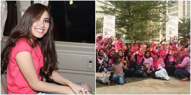 Atas Nama Ayu Ting Ting, Fans Kerap Lakukan Baksos Bantu Sesama