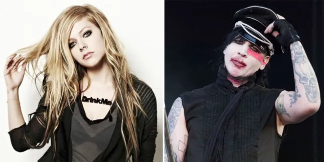 [Audio] Avril Lavigne Ajak Marilyn Manson di Album Baru