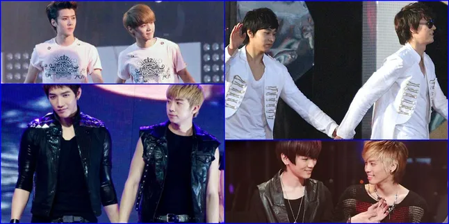 Aw, Manisnya Saat Idol Cowok K-Pop Saling Pegangan Tangan Aw, Manisnya Saat Idol Cowok K-Pop Saling Pegangan Tangan