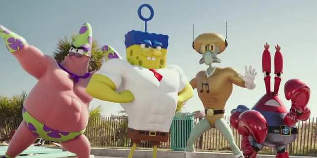 Aw, SpongeBob Bakal Berotot dan Jadi Superhero!