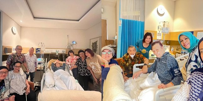 Baim Wong's Father Hospitalized, Visited by Friends and Flooded with Prayers from Netizens