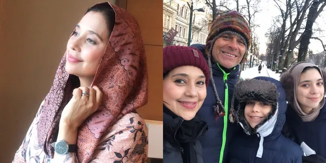 Ayu Azhari  Kolaborasi dengan Anak dan Suami Luncurkan Lagu 'Marhaban Yaa Ramadhan'