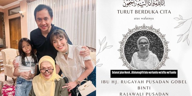 Ayu Dewi Mourns, Grandmother from the Regi Datau Family Passes Away