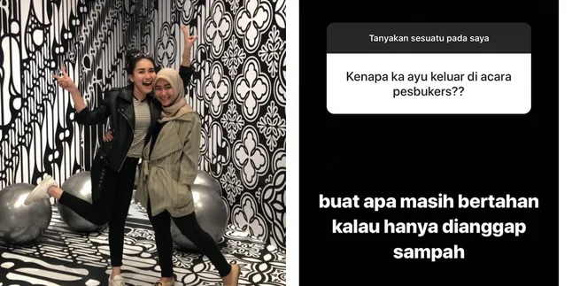 Ayu Ting Ting Keluar dari Pesbukers, Sang Adik: Hanya Dianggap Sampah!
