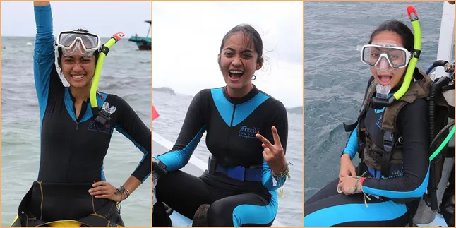 Ayudia Bing Slamet: Aku Cinta Laut dan Cinta Diving