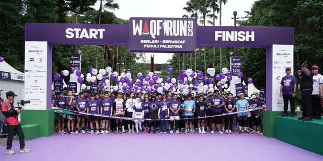 Badan Wakaf Indonesia Gelar Waqf Run 2025 untuk Warga Palestina dan Bencana Sumatra, Diikuti 2.500 Peserta