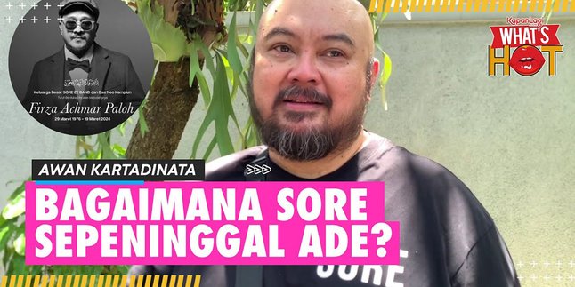 Bagaimana Masa Depan SORE Sepeninggal Ade Firza Paloh? Ini Jawaban Awan Kartadinata