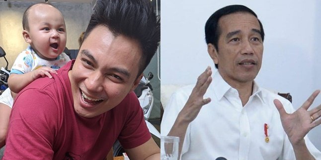 Baim Wong Gives Birthday Greetings to Jokowi, Netizens Flood the Comment Section