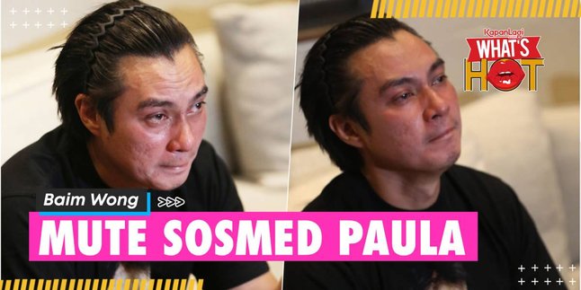 Baim Wong Responds to Stingy Accusations, Honestly Has Muted Paula Verhoeven's Social Media: Afraid of Revenge