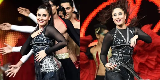 Baju Striped Line dan Celana Robek di Paha, Kareena Kapoor 'Muda'