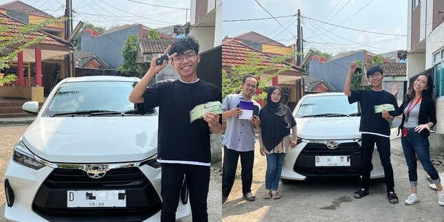 Like a Falling Durian, This Man from Cimahi Officially Receives a Toyota Agya Car Worth Rp1 from Shopee's Rp1 Flash Sale