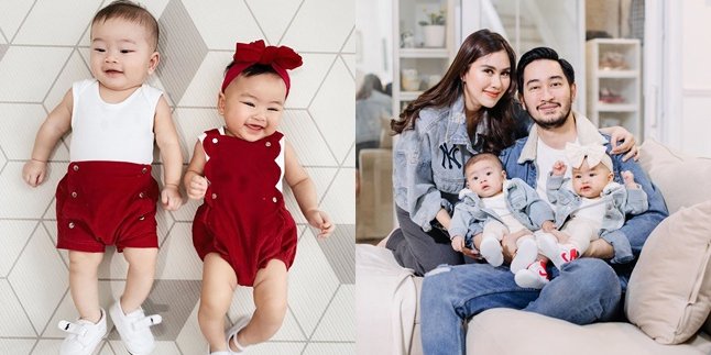 Like a Model Toddler, Here are 10 Expressive Portraits of Syahnaz Sadiqah and Jeje Govinda Twin Children who Have a Cool and Sweet Style