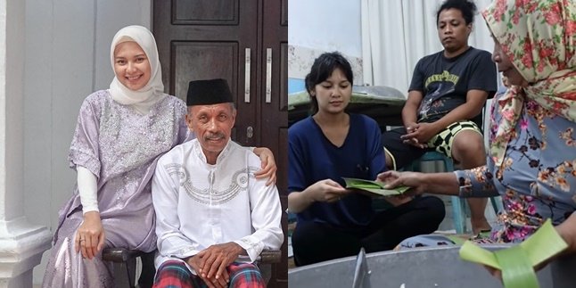Welcomed Well, Here are Some Photos of Indah Permatasari's Close Relationship with Her In-Laws like Parents and Biological Children