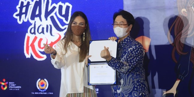 Will Be the Next Trend, Luna Maya Promotes Healthy Tourism in South Korea