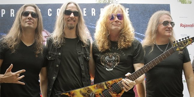 Bakal Tampil di JogjaROCKarta Festival #2, Megadeth Janjikan Penampilan Keren