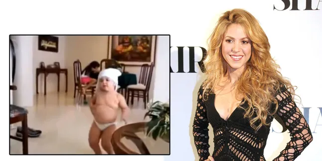 Balita Ini Asyik Joget dan Merasa Jadi Shakira