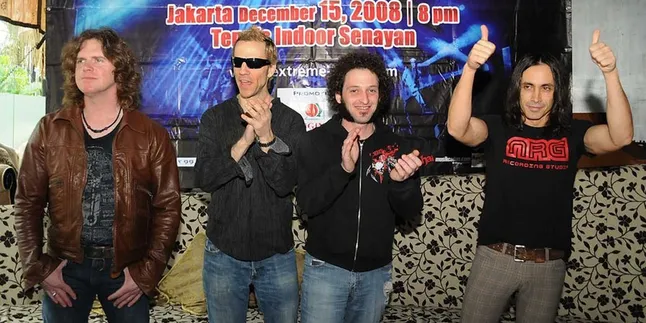 Band Cadas Dunia, Extreme Merasa Ditipu Promotor Indonesia