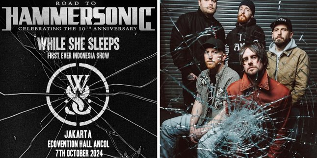 Band Metal While She Sleeps Bakal Guncang Panggung Road to Hammersonic Celebrating 10th Anniversary 2024