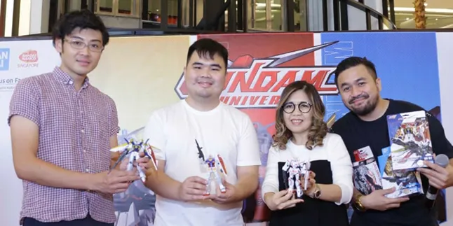 Bandai Rilis Action Figure Gundam Universe, Tak Perlu Merakit Sendiri