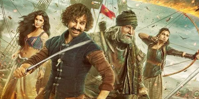 Banjir Kritikan, 'THUG OF HINDOSTAN' Aamir Khan Tertatih Masuk Klub 100 Crore Banjir Kritikan, 'THUG OF HINDOSTAN' Aamir Khan Tertatih Masuk Klub 100 Crore